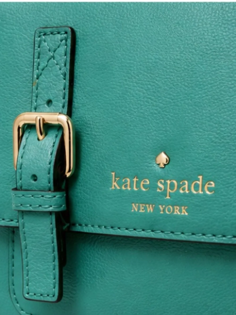 kate spade Teal Leather Crossbody Bag